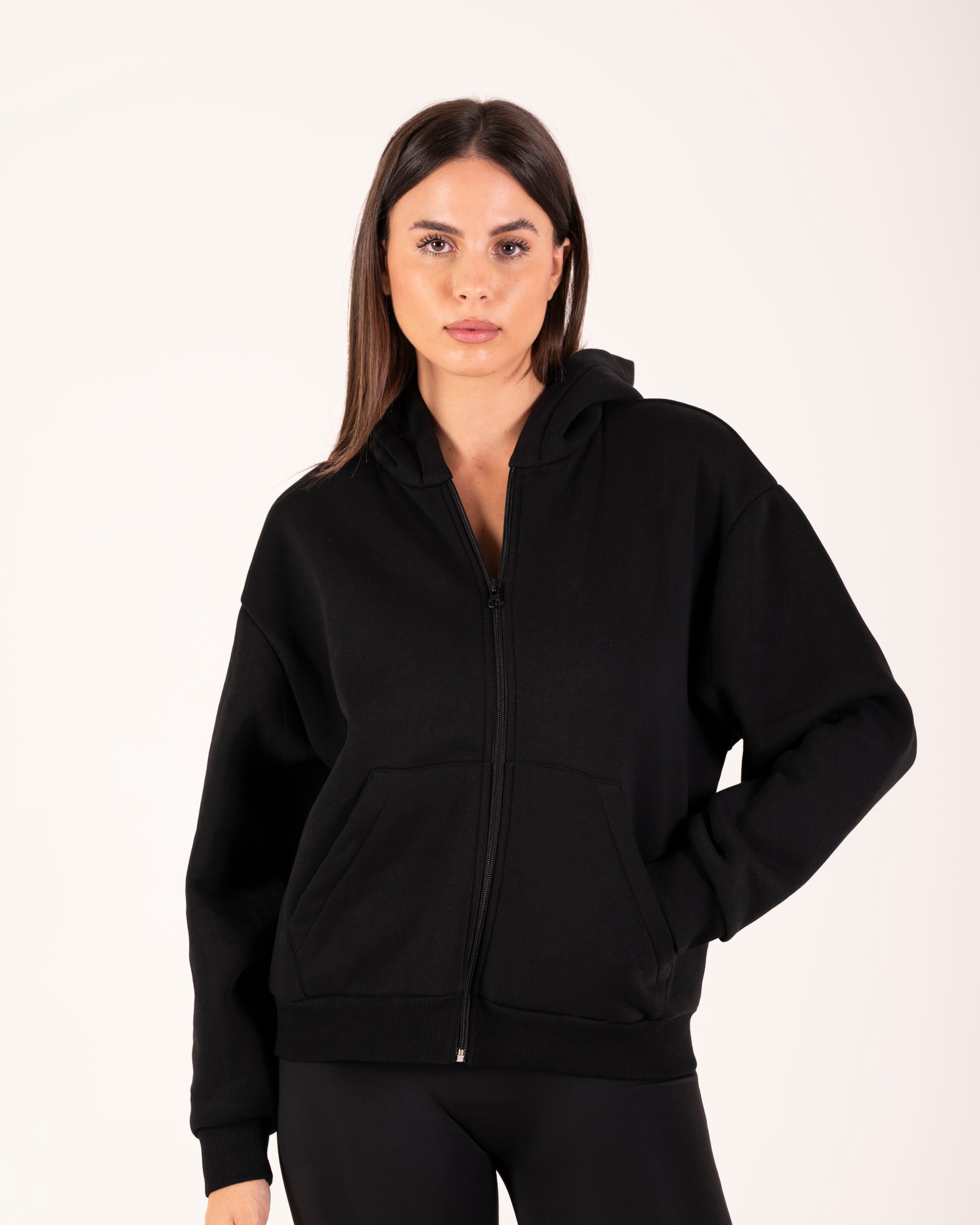 Felpa Hoodie Nero