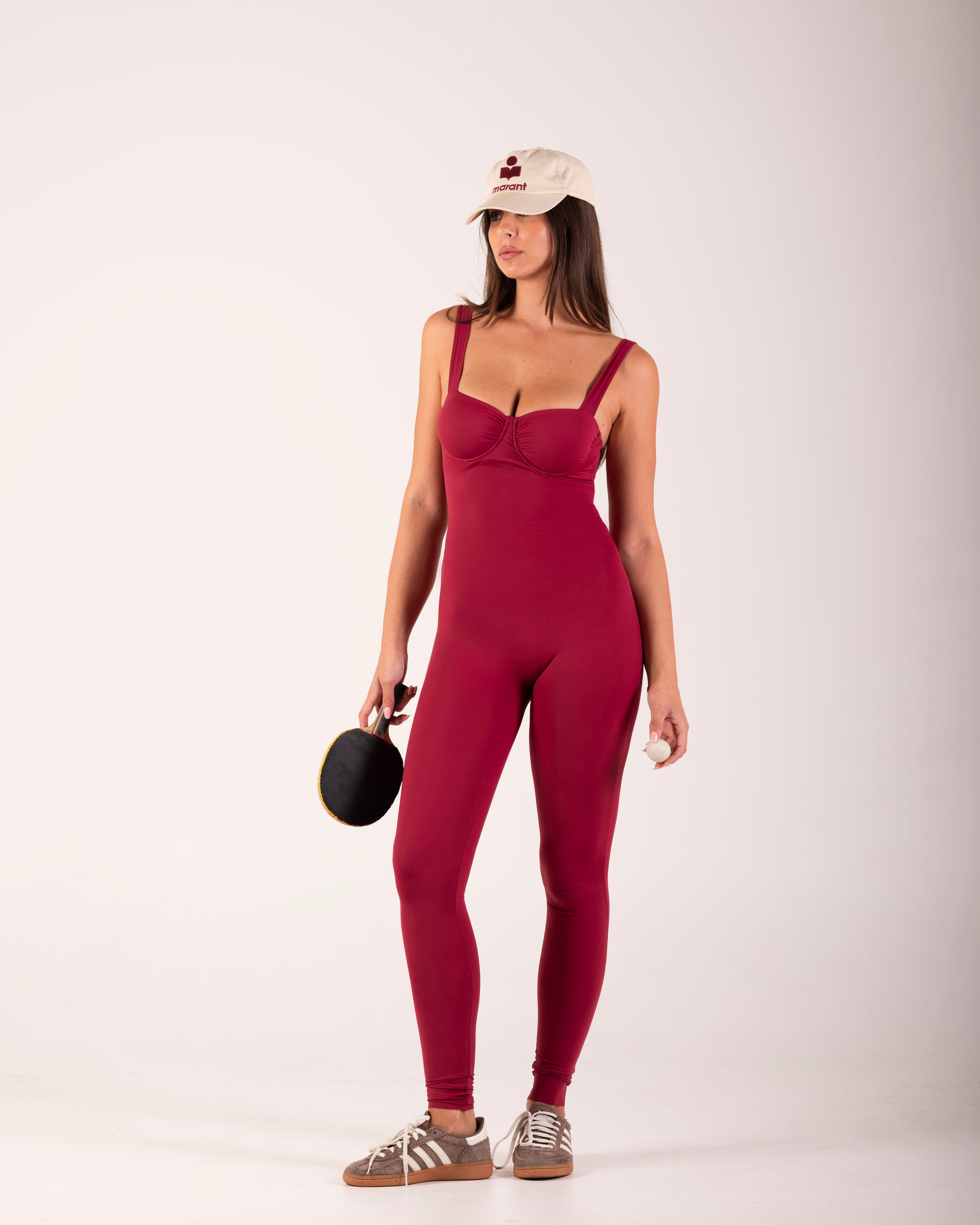 Jumpsuit Sculpt Bordeaux