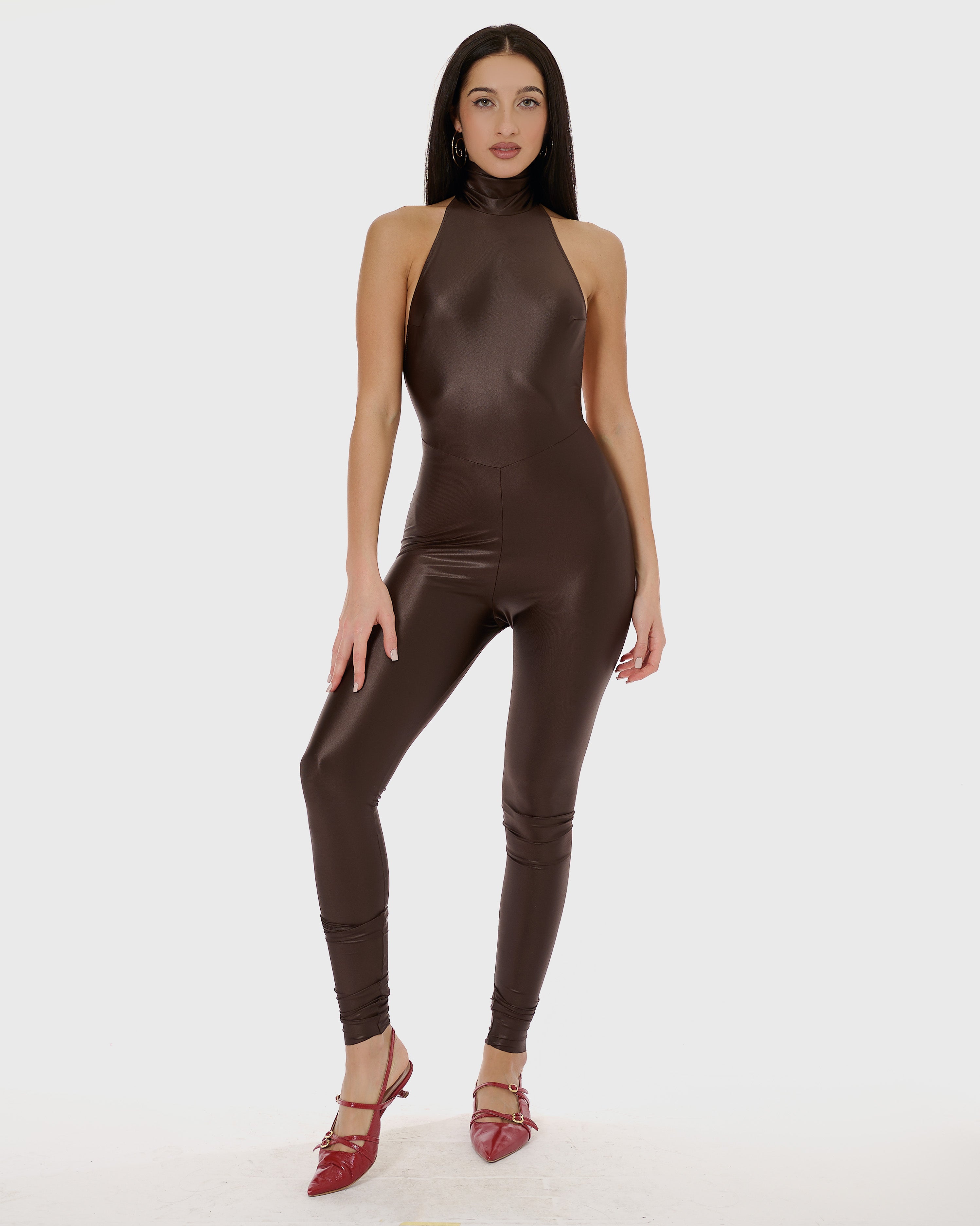 Jumpsuit Ade Pelle Marrone