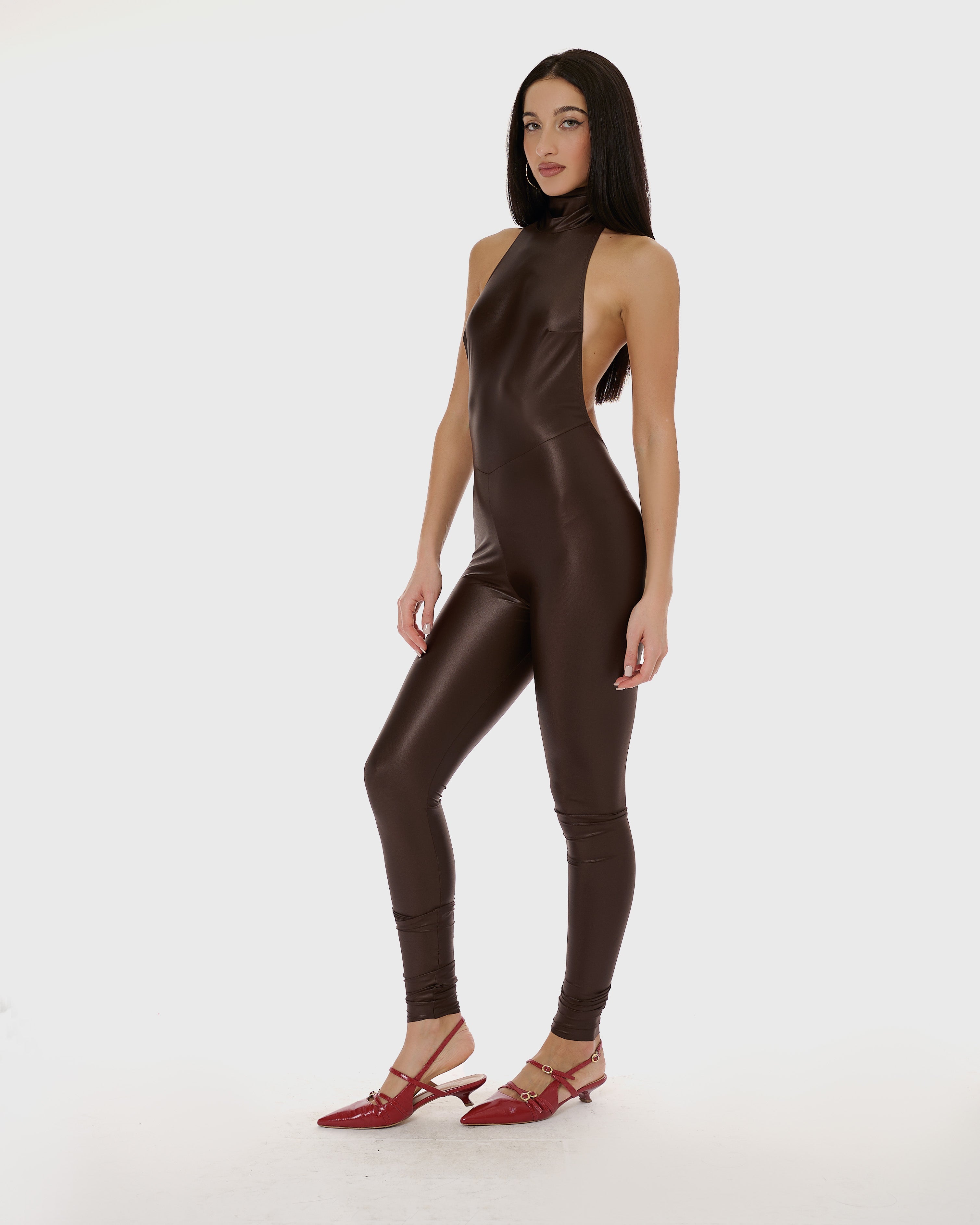 Jumpsuit Ade Pelle Marrone