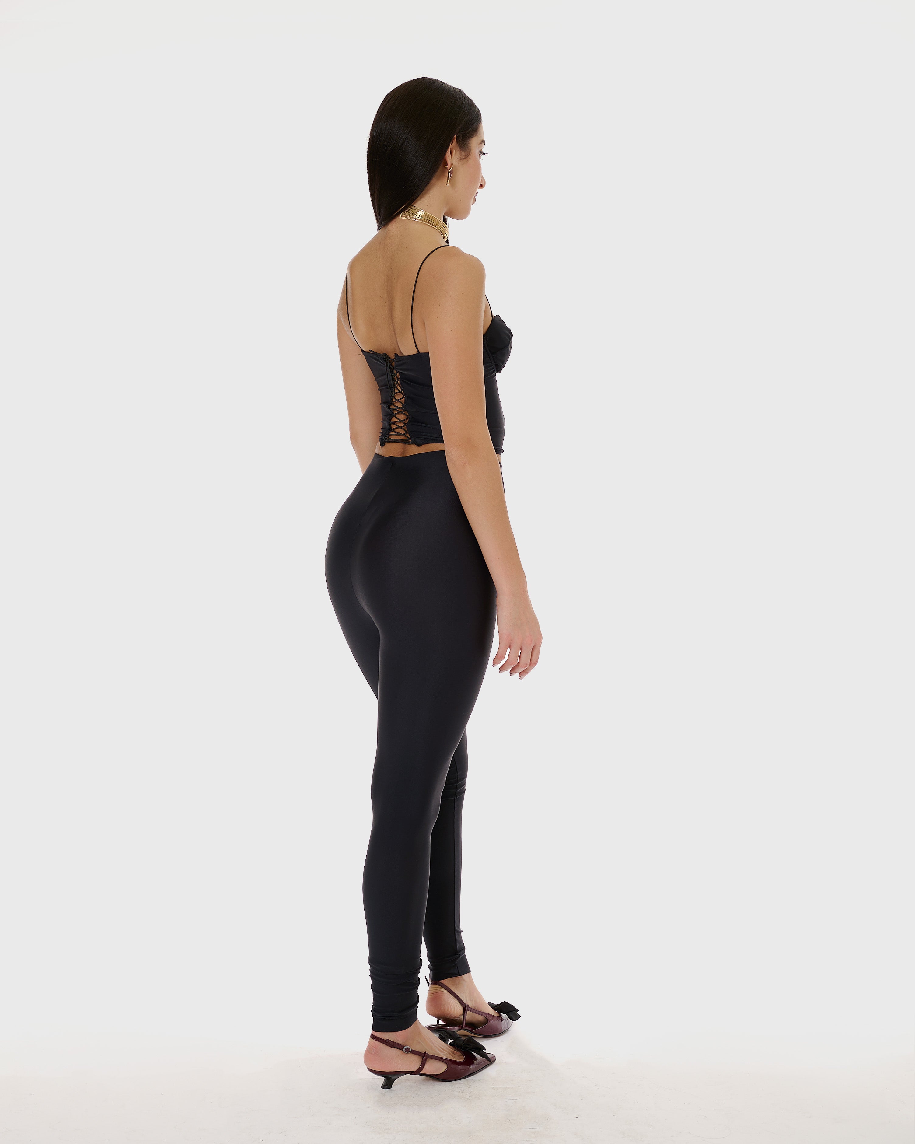 Leggings Slim Nero